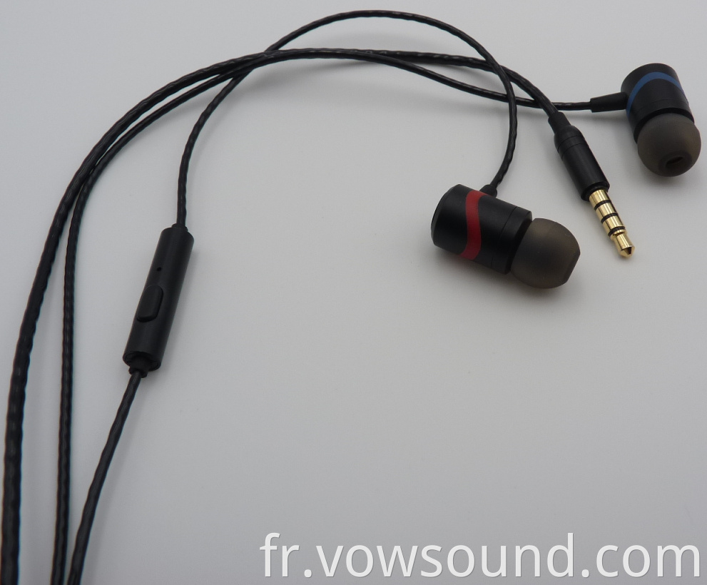 Wired In Ear Headphones Earbuds Full Metal Earphones